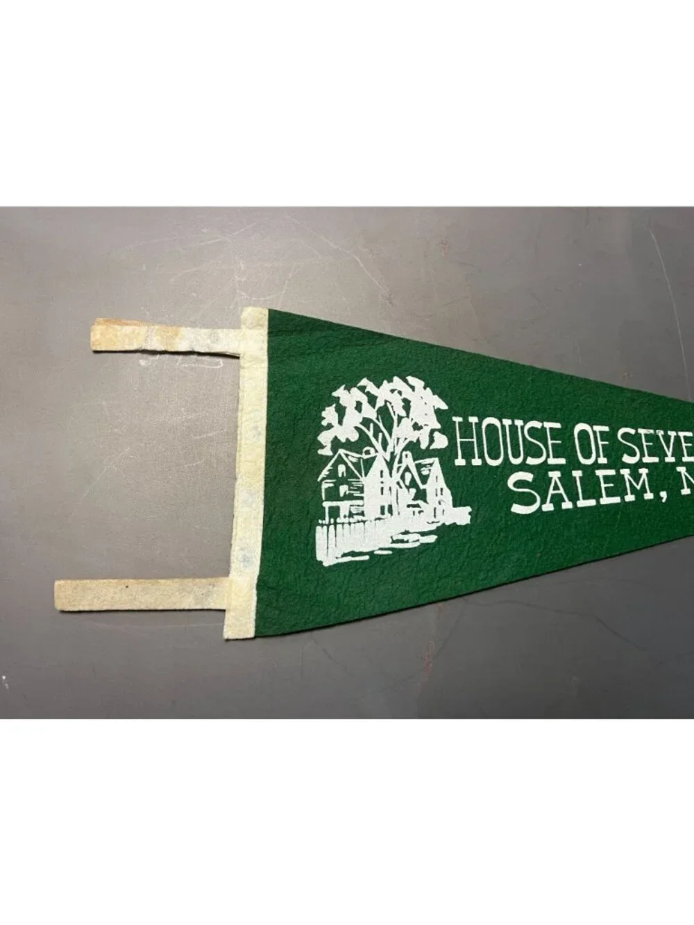 Vintage House of Seven Gables Salem, MA pennant